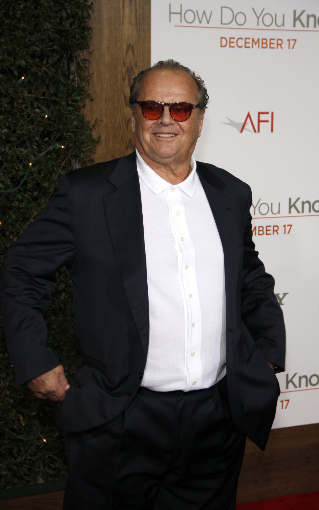 Jack Nicholson gynecomastia